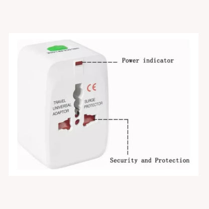 Adaptador De Corriente Universal Internacional Us/eu/la/asn