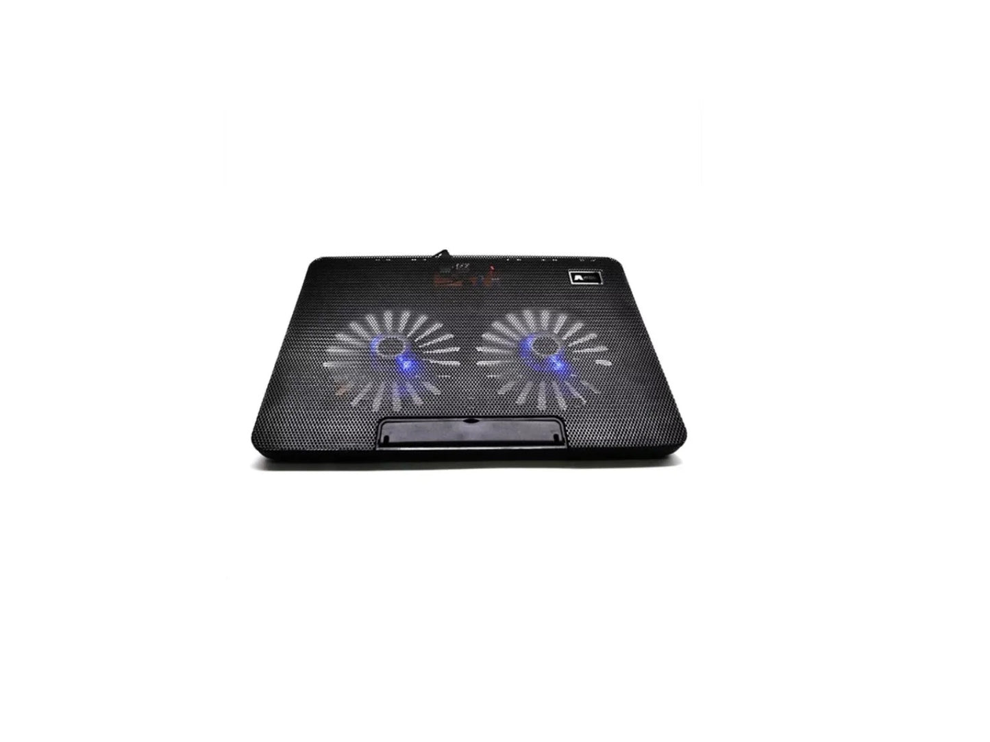 Base Refrigerante Doble Ventilador A2 | Silencioso | 2 Usb Color Negro